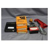 Reloading: Lee reloader, Powder trickler, Nosler b