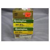 4x$ - .243Win 100gr Federal & Remington - 80 round
