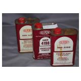 3 bottles DuPont IMR 4198 smokeless powder