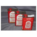 3 tins DuPont IMR 3031 smokeless powder