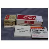 Primers - 100x M34 primer, 300x Large rifle primer