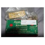 Remington .300Savage 20 rounds & .25auto