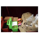 Tote assorted caliber brass casing, military ammo