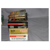 4x$ - .30-06 Sprg - black Talon, Federal 165gr, &