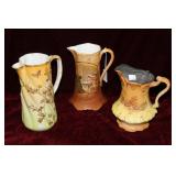 Three pcs HP porcelain incl Serves pitcher