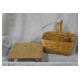 2002 Longaberger basket & insert
