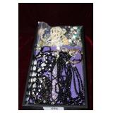 Costume jewelry incl black & crystal