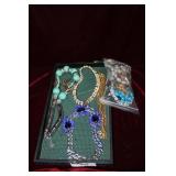 Costume jewelry incl turquoise