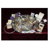 Tray costume jewelry