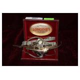 Longines box with nine watches - Benrus, Sharp,