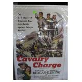 Unframed Cavalry Charge Ronald Reagan movie