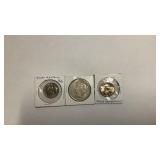 1922 Peace dollar, 1980 Susan B Anthony, & 05