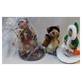 Three Annalee Figures