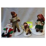 Four Anna Lee figures