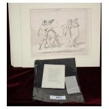 1800s  unframed block prints