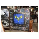 Contemporary Rioux abstract acrylic on canvas