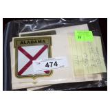 44 State auto travel stickers