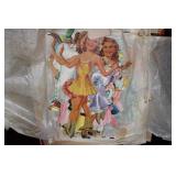 Vintage paper dolls