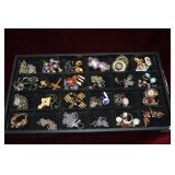 Costume jewelry tray