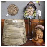 Mid Century Royal Haeger Helmet lamp