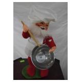 Annalee Santa Chef, 18"h.