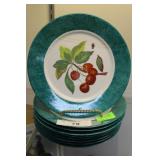 Nine 9" D Laure Japy Barneys New York plates