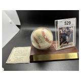 Ken Griffey Junior signed baseball from Seattle