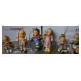 Six Goebel Christmas ornaments