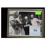 Signed photograph with Joe Medwick(?),  &