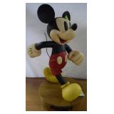 Mickey Mouse fig. on base, made of composite,