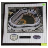 Farewell to Yankees Stadium framed print