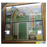 Winter Golf Putting Green framed game