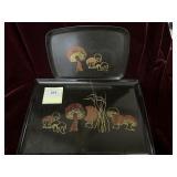 Couroc Mushroom 18" & 12.5"