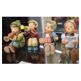 4 Goebel kids singing & playing music, no chips