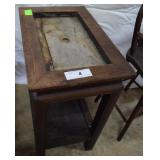 Solid Teak, Asian style end table