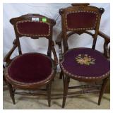 Pr. Eastlake dining chairs