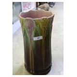 20" H USA pottery umbrella stand