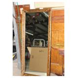 Gold guild framed mirror 52" x 24"