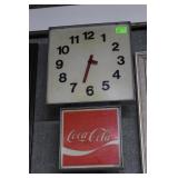 Vintage Coca Cola clock
