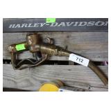 ORW gas pump & Harley Davidson sign