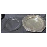 NIB Gorham silverplate pie plate in original box