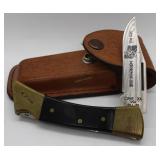 Case XX Wild Pigs Motorcycle club knife in case