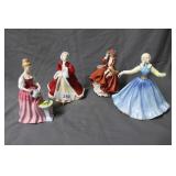 Four Royal Doulton ladies: Alexandria, Top of the
