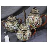 3pc HP ceramic tea set