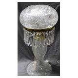 Contemporary cut crystal electrified jellyfish