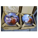 Eight Star Trek collector plates in original box: