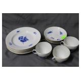 Royal Copenhagen for EF Hutton luncheon service