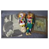 Neil Watt framed sleepy print, Kennedy paper &