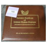 Golden Replica stamp album