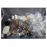Huge assortment sterling & costume jewelry p